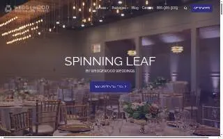 Spinning Leaf by Wedgewood Weddings website