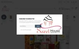 Sweet House Bakery of Shelby website