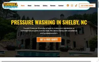 Turnbill Pressure Washing Services LLC website