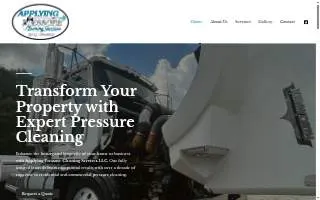 Applying Pressure Cleaning Services LLC website