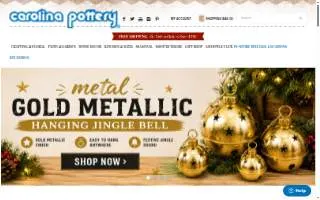 Carolina Pottery of Smithfield website