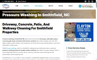Clayton Pressure Washing of Smithfield