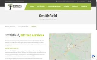 Hermans Tree Service website