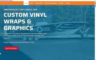 Smithfield Sign Design Inc website