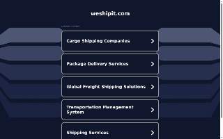 We Ship IT!