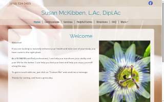 Susan McKibben, L.Ac. Acupuncture of Southern Pines