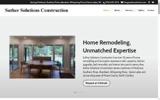 Suther Solutions Construction of Southern Pines