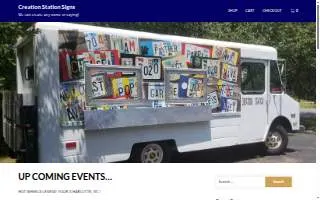 Creation Station Signs @ Gingy Gems website