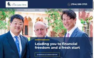 Crow Law Firm of Stallings website