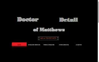 Doctor Detail of Matthews website
