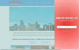 Helms Heating & Air Conditioning, Inc. of Stallings website