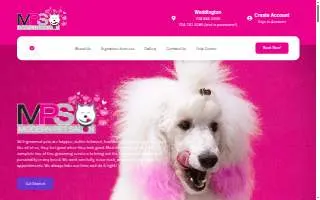 Modern Pet Salon of Stallings website