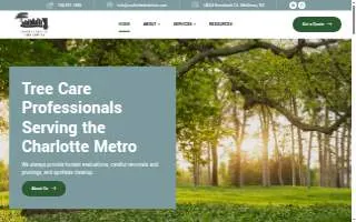 South Charlotte Tree Service of Stallings website