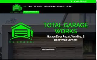 Total Garage Works of Stallings website