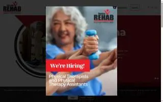 Carolina Rehab website