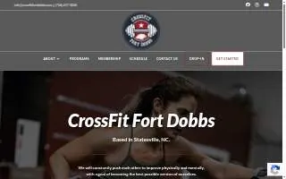 CrossFit Fort Dobbs website