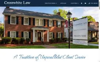 Crosswhite Law website