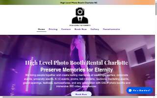 High Level Photobooth of Statesville