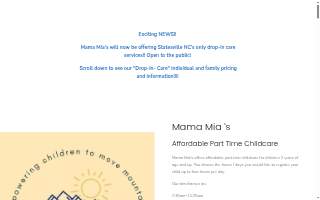 Mama Mia's Day care center