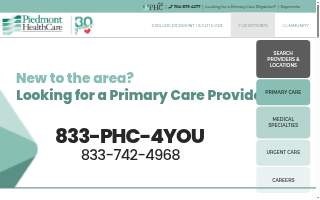 Piedmont HealthCare - Physical Therapy &amp; Rehab Services