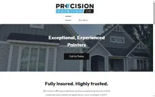 Precision Painting Co. website
