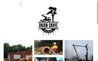 Union Grove Tree Service website