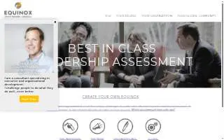 Equinox Leadership Development + Consulting, LLC website
