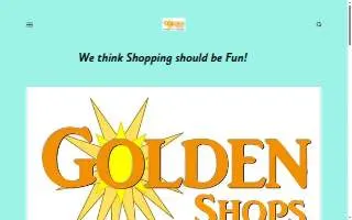 Golden Antiques & Treasures website