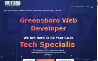 Greensboro Web Developer website
