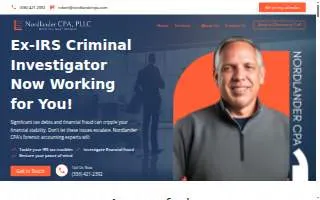 Nordlander CPA, PLLC website