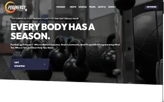 PurEnergy Fitness Center of Summerfield website