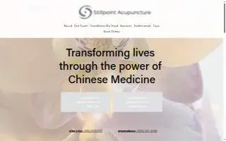 Stillpoint Acupuncture of Summerfield website