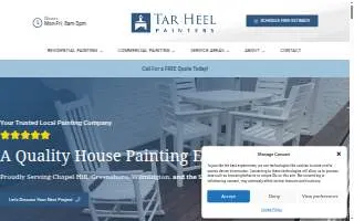 Tar Heel Painters of Summerfield website