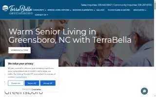 TerraBella Greensboro website