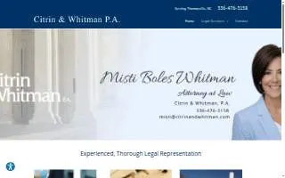 Citrin & Whitman website