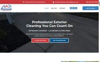 Freedom Wash Solutions LLC website