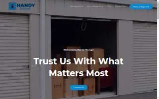 Handy Storage website