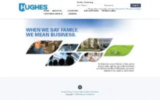 Hughes Supply Plumbing/HVAC - Thomasville website