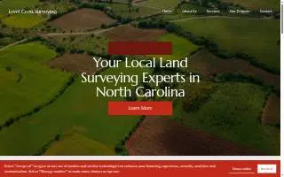 Level Cross Surveying, Pllc of Thomasville website