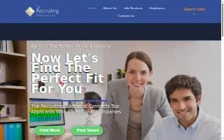 The Recruiting Specialist of Thomasville website