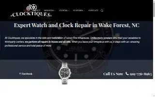 Clocktiques website