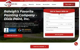 Dixie Paint Inc website