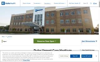 Duke Urgent Care Heritage
