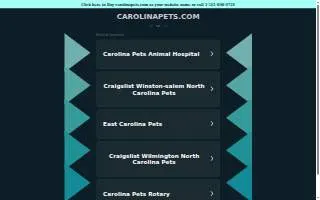 Carolina Pets Animal Hospital of Waxhaw website