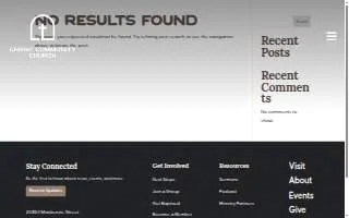 Christ's Closet website