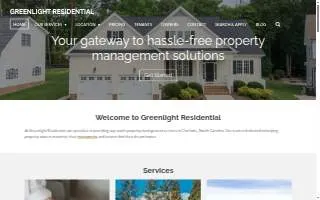 Greenlight Residential website