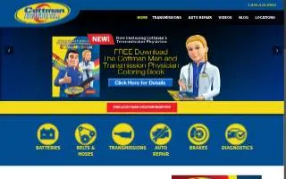 Cottman Transmission and Total Auto Care of Weddington website