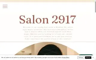 Salon 2917 of Weddington website