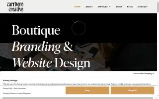Carrboro Creative of Chapel Hill website