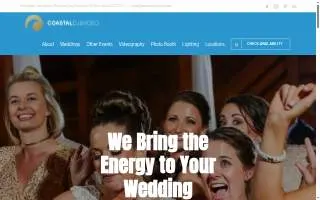 Coastal DJ and Video - Wilmington website